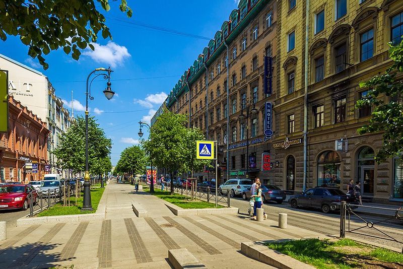 Nevsky Grand Energy Lejlighed Sankt Petersborg Eksteriør billede